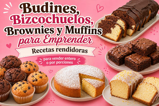 Pack Emprendedora: 50% OFF en los 4 Ebooks PACK EMPRENDEDOR DULCE – 4 EBOOKS con 50% OFF
