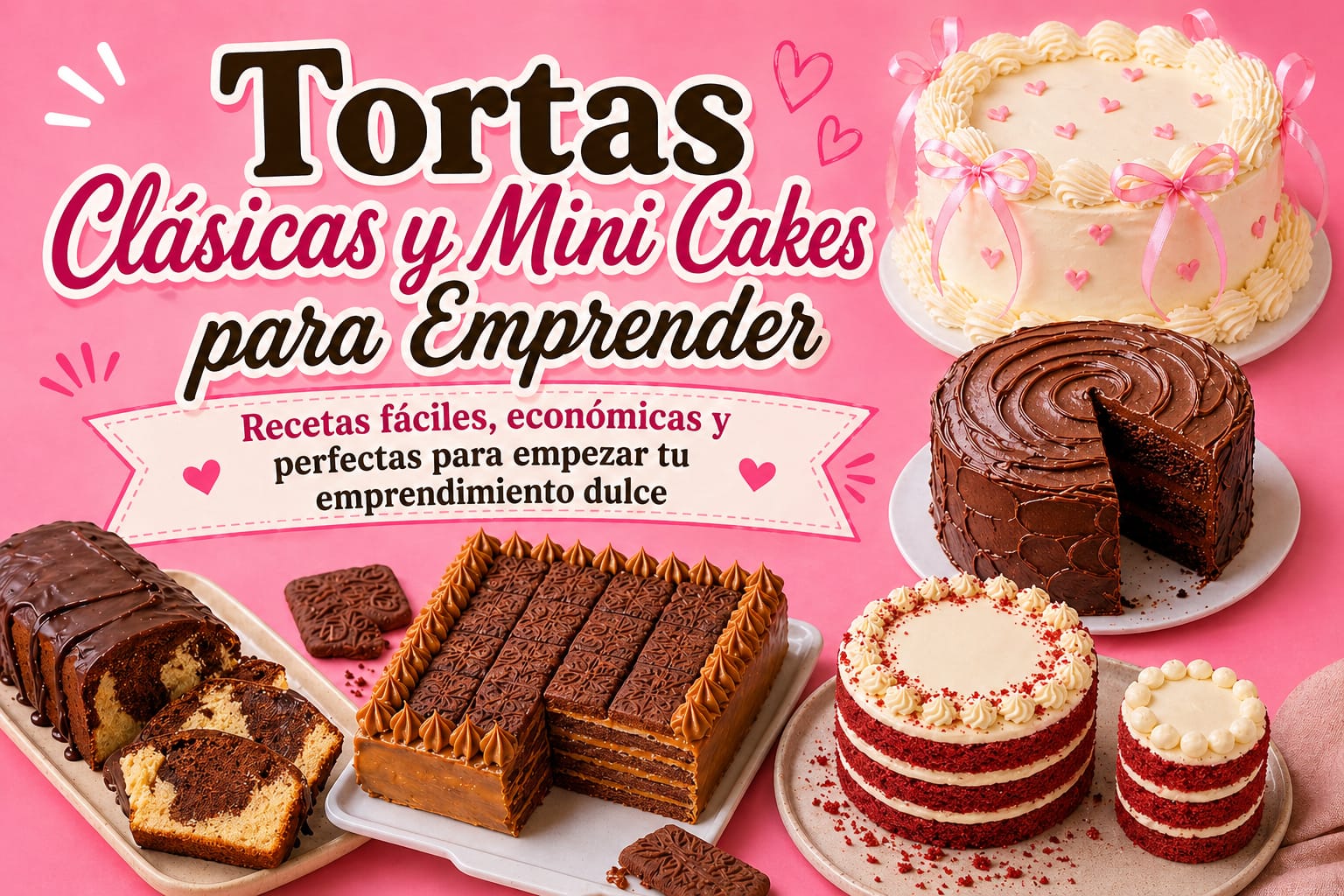 Pack Emprendedora: 50% OFF en los 4 Ebooks PACK EMPRENDEDOR DULCE – 4 EBOOKS con 50% OFF